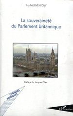 La souveraineté du Parlement britannique. 9782296542600