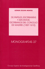 De papeles, escribanías y archivos. 9788400093709