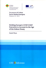 Holding Europe's CFSP/CSDP executive to account in the Age of the Lisbon Treaty