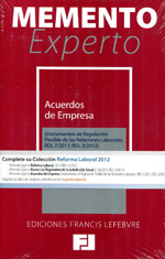 MEMENTO EXPERTO-Acuerdos de empresa. 9788415446095