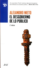 El desgobierno de lo publico. 9788434405318