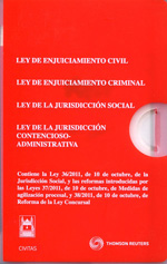 PACK de Leyes Procesales adaptadas a las reformas de octubre de 2011