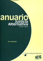Anuario Justicia Alternativa, Nº11, año 2011. 9788476989319