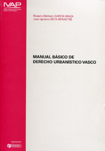 Manual básico de Derecho urbanístico vasco