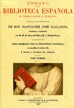 Ensayo de una Biblioteca Española de libros raros y curiosos . 9788490012086