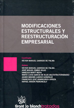 Modificaciones estructurales y reestructuración empresarial. 9788490045091