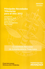 Principales novedades tributarias para el año 2012. 9788490140451