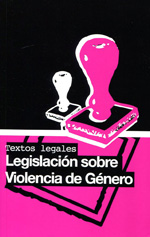 Legislación sobre Violencia de Género. 9788492575244