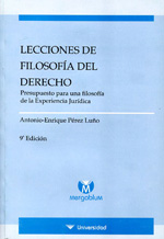 Lecciones de Filosofía del Derecho. 9788496378315