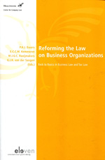 Reforming the Law on business organizations. 9789490947286