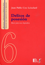 Delitos de posesión. 9789974676886