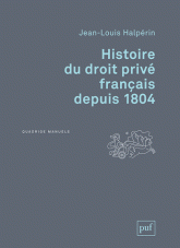 Histoire du droit privé français depuis 1804. 9782130588276