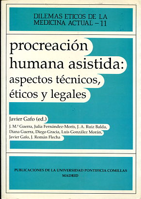 Procreación humana asistida:. 9788489708310