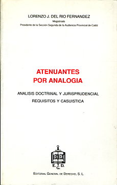 Atenuantes por analogía. 9788489500013