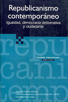 El republicanismo contemporáneo. 9789586650458