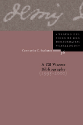 A Gil Vicente Bibliograpy (1995-2000)
