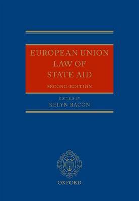 European Union Law of state aid. 9780199665068