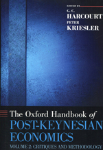 The Oxford handbook of post-keynesian economics . 9780195390759
