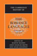 The Cambridge history of the Romance Languages