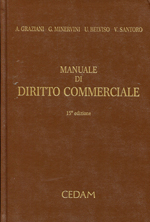 Manuale di Diritto commerciale. 9788813327798