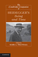 The Cambridge Companion to Heidegger's being and time. 9780521720564