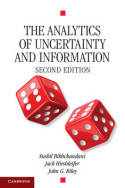 The analytics of uncertainty and information
