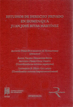 Estudios de Derecho privado en homenaje a Juan José Rivas Martínez. 9788490316450