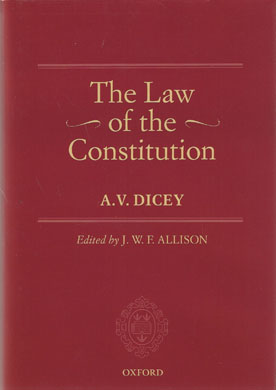 The Oxford edition of Dicey. 9780199685820
