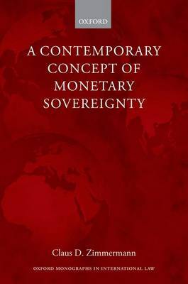 A contemporary concept of monetary sovereignty. 9780199680740
