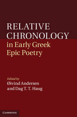 Relative chronology in Early Greek epic poetry