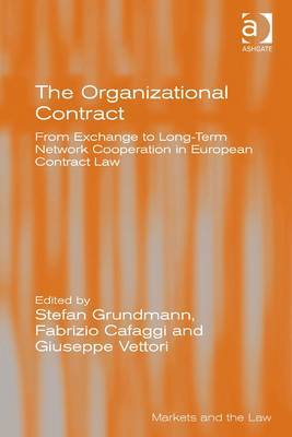 The organizational contract. 9781472421241