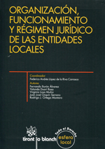 Organización, funcionamiento y régimen jurídico de las entidades locales