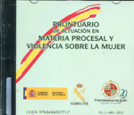 Prontuario de actuación en materia procesal y violencia sobre la mujer. 100946824