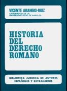Historia del Derecho romano. 9788429012125