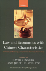 Law and economics with chinese characteristics. 9780199698554