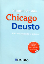 Manual de estilo Chicago-Deusto. 9788415759140