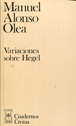 Variaciones sobre Hegel. 9788473984683