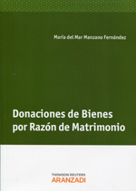 Donaciones de bienes por razón de matrimonio. 9788490149386