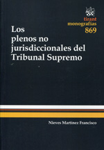 Los plenos no jurisdiccionales del Tribunal Supremo