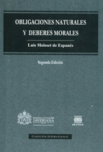 Obligaciones naturales y deberes morales