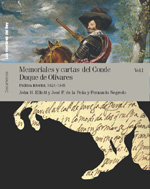 Memoriales y cartas del Conde Duque de Olivares. (Vol.I). 9788415963127