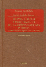 Régimen Jurídico y Procedimiento de las Administraciones Públicas