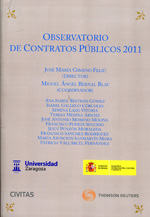 Observatorio de contratos públicos 2011. 9788447040339