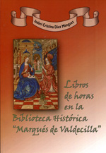 Libros de horas en la Biblioteca histórica "Marqués de Valdecilla". 9788473928007