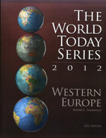 The World Today Series 2012: Western Europe. 9781610488976
