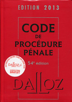 Code de Procédure Pénale. 9782247116584