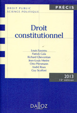 Droit constitutionnel. 9782247120543