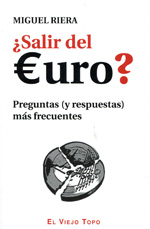 ¿Salir del Euro?