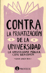 Contra la privatización de la universidad. 9788415549505