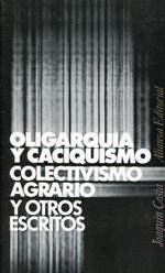 Oligarquía y caciquísmo. 9788420610511